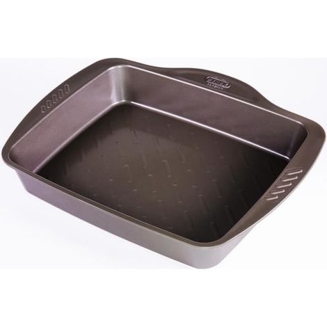 Plat a four - PYREX - 1452053 - Rectangulaire - En acier - 35 x 27 cm (1/5)