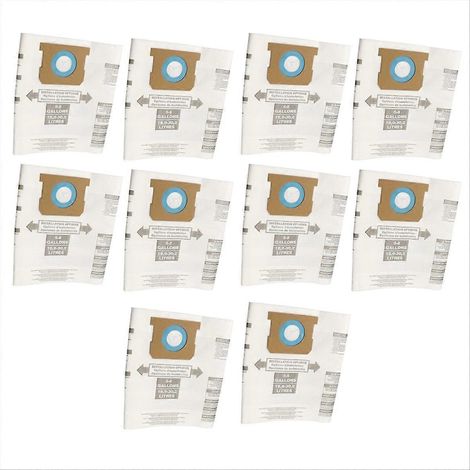 Bolsas para aspiradora Shopvac de la serie de 5 a 8 galones, bolsas para polvo () (1/5)