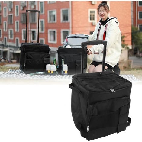 KLVGTIFS PUSac isotherme - MOTHINESSTO - Grande glacière roulante - 43L - Imperméable - Portable (1/4)