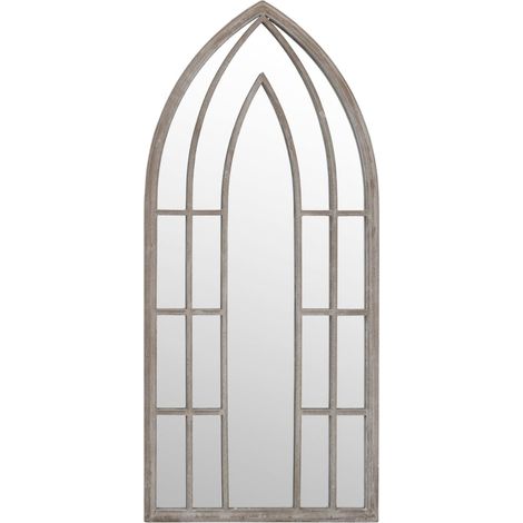 Maison Exclusive - Gartenspiegel Sand 100x45 cm Eisen