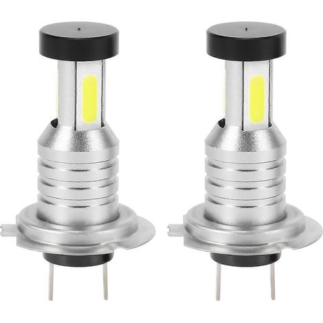 Kit de 2 ampoules LED H7 pour phares, feux de croisement/route, 100 W, 30 000 lm, 6 000 K, blanc (1/5)