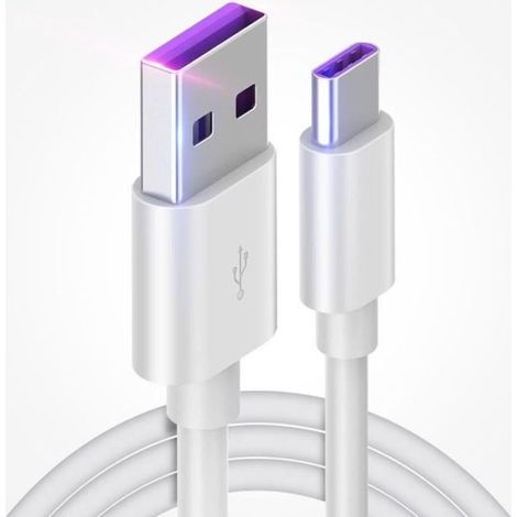 Câble téléphone,D'origine Huawei 5A Super Chargeur Câble 25-100-150-200cm Pour Huawei P30 P20 P10 Pro Lite p9 - Type 5A cable-25cm