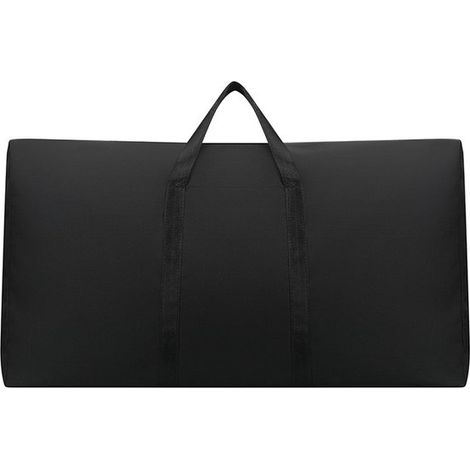 Housse de coussin de jardin/sac de rangement pour tapis de jardin, housse de tapis de jardin résistante à l'humidité avec fermeture éclair, rectangulaire, 100 x 48 x 25 cm (1/5)