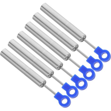 6 Amortisseurs, bleu, pour couvercle de poubelle (1/5)