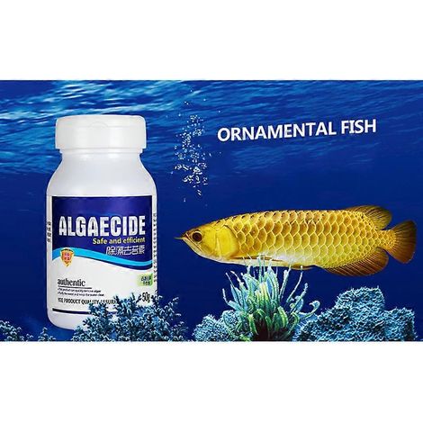 Algicide pour aquarium, contrôle des algues, élimination de la mousse, 50 g, neuf (1/4)