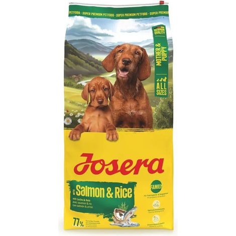Josera Mère et Chiot Saumon et Riz 12,5 kg