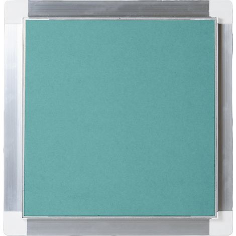 2PZ BOTOLA ISPEZIONE CARTONGESSO TELAIO ALLUMINIO DORIKA cm20x20 (1/2)