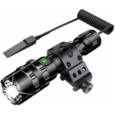 Lampe de poche tactique d'extérieur L2 haute puissance LED sous-suspendue lumière clignotante puissante USB charge directe (1/5)