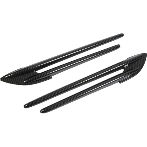 2 Garnitures Décoratives Aile Latérale Prise d'Air Style Carbone Remplacement Subaru BRZ 2017-2020 Kit Double Ornement Ventilation (1/5)