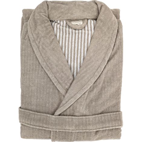 Peignoir adulte col châle EFFICIENCE PURE Col châle S (1/5)