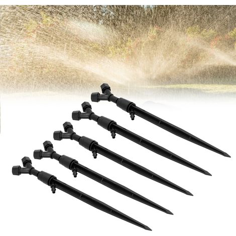 Packung mit 10 verstellbaren Y-förmigen Bewässerungstropfern für Garten und Rasen. (1/5)