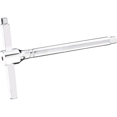 CHIAVE A T UTENSILE MULTIUSO MULTIFUNZIONE AUTO 3 IN 1 ATTACCO 1/4" 3/8" STANLEY (1/5)