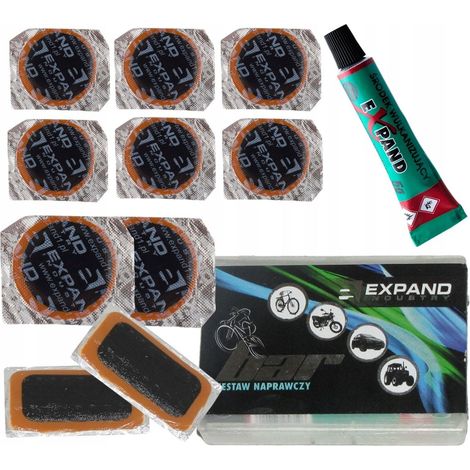 Kit de parches para bicicleta/moto/coche Expand BAR 12 (1/5)