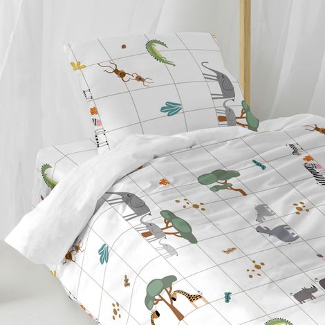 Ensemble nordique mini savane 2 pièces 140x200 cm (Lit 80) (1/5)