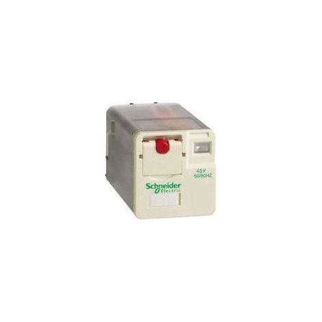 Relais de puissance universel contact 3OF (CO) broche ronde 48V CA Zelio RUM SCHNEIDER ELECTRIC RUMC3AB1E7 (1/3)