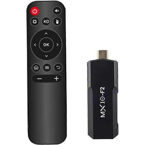 Clé TV connectée Android Vidéo 4K Bluetooth RK3228A Lecteur multimédia quadricœur Boîtier de jeu MX10 F2 (1/5)