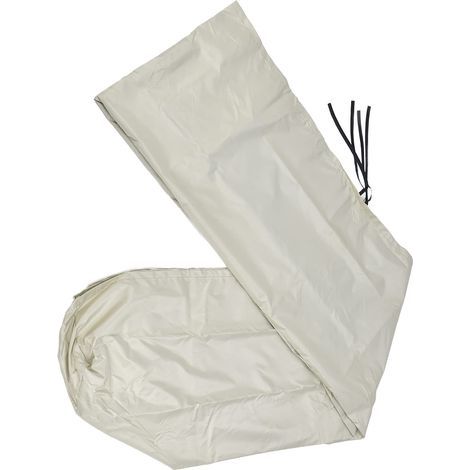 Protecteur d'auvent beige – housse de protection pour jardin balcon patio – taille par défaut (1/5)
