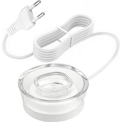 Chargeur de Brosse à Dents pour Phi-Lips Sonicare Série HX9900 HX9911,HX9912, HX9903 HX9300 Électrique de Remplacement, Station de Charge Inductive Étanche IP67, Blanc (1/5)