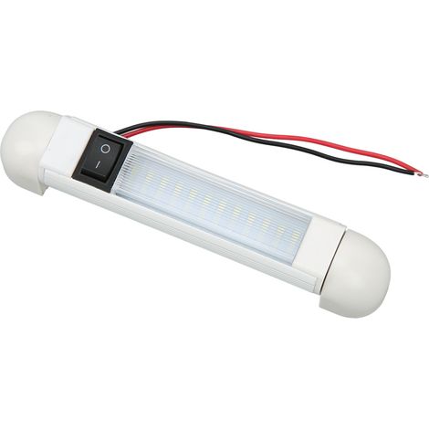 RV-Leselampe 12V 1W, weiß, IP65 wasserdicht, für Kabine, Nachttisch, Spiegel, Yacht-Deckenleuchte. (1/5)