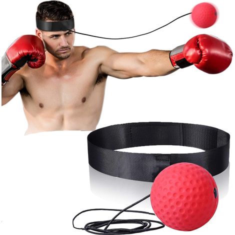 Palla da Boxe Allenamento Fascia Riflessi Adulti Bambini Attrezzatura Pugilato (1/5)
