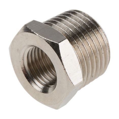 Adaptateur droit fileté Legris LF3000 vers G 1/4 Femelle R 1/2 Mâle ( Prix pour Paquet de 5 )
