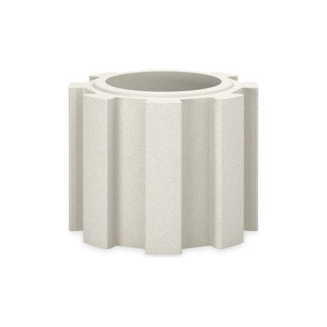 Columna Multiángulo Bastida - Esquinas, Curvas y Terreno en Pendiente - Ø 22 × 17,1 cm - Unidad - Blanco (1/5)