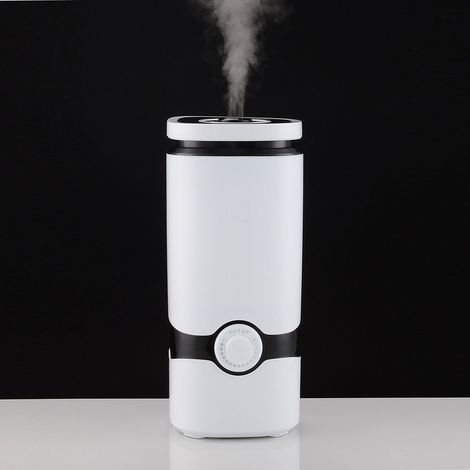 Humidificador con difusor de aromaterapia, capacidad de 4 litros de vapor frío, control de temperatura ajustable de forma continua y función de seguridad automática: diseño silencioso y práctico para  (1/5)