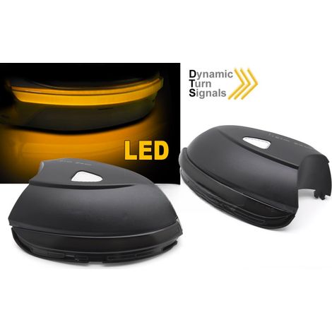 Paire Clignotant Retroviseur VW Volkswagen Passat CC 2008 a 2012 Fume LED Dyn-35261537 (1/2)