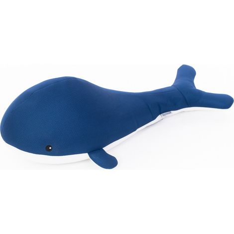 Westmann Stoff Schwimmtier Wal Blau 50x104x30 cm (1/5)