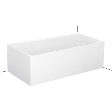 Bette 3461-000CELVS Baignoire Rectangle Lux V Silhouette