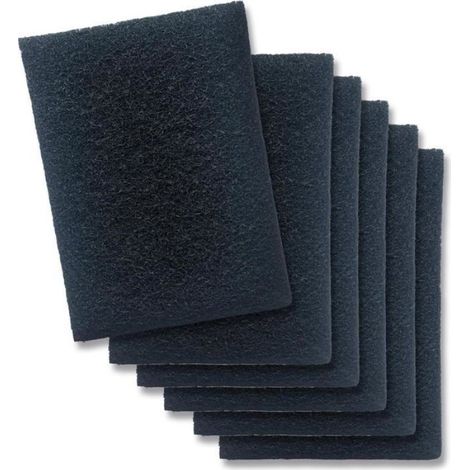 Filtre Poubelle Anti-Odeur - Charbon Actif - Pour Bac Déchets Alimentaires - Lot de 6
