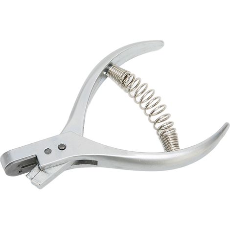 Perforatrice à cuir portable pour bracelets de montre en cuir, pince à perforer en forme de U pour échantillons de vêtements et de papier (1/5)