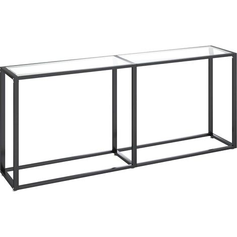 Maison Exclusive - Table console Transparent 180x35x75,5 cm Verre trempé (1/5)