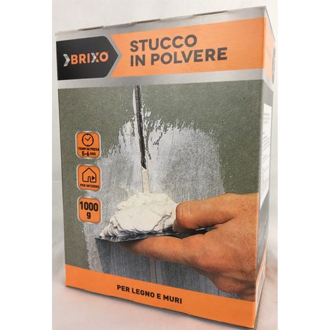 Multipack da 10 stucco in polvere brixo confezione da 1 chilogrammo ciascuno