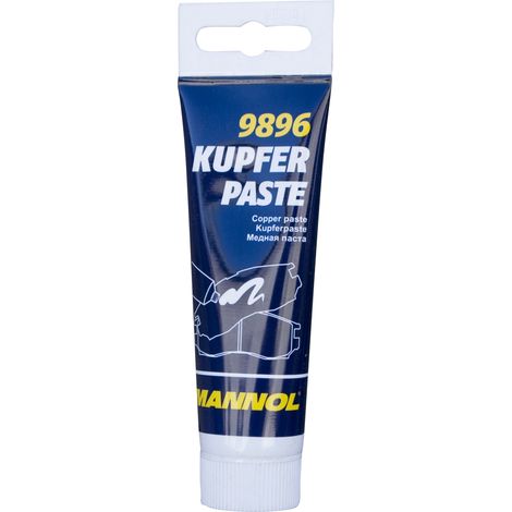 MANNOL KUPFER PASTE REINIGER 50G KUPFERPASTE (KUPFERFETT) (+1100°C) TUBE (NICHT FÜR LAGER) (9896) (24) (1/2)