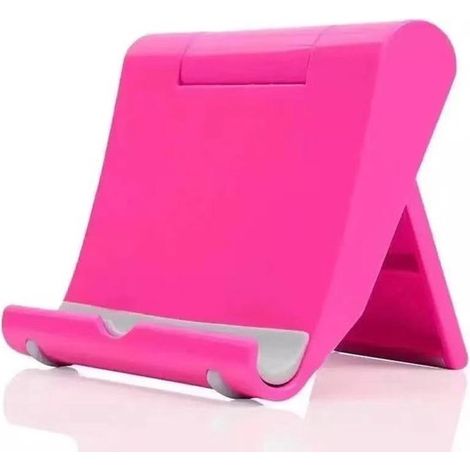 Confezione da 2，Supporto da scrivania portatile per telefono，Supporto pieghevole，Compatibile con smartphone，Viola，9,7 x 7,7 x 7 cm (1/5)