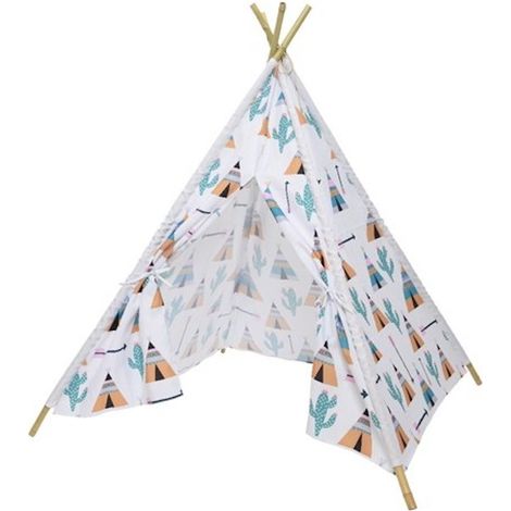 Tipi enfant motifs cactus - Jardideco (1/2)