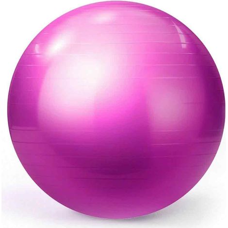 Ballon de fitness extra épais et ultra-résistant, anti-éclatement, pour le fitness, l'équilibre, la stabilité, la kinésithérapie, le (1/5)