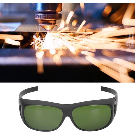 Schutzbrille für Elektroschweißen und WIG-Schweißen, professionelle Schutzbrille für Schweißer, kompatibel mit Korrektionsbrillen, hellgrün, IR3.0. (1/5)