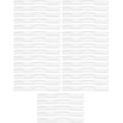 35 Stück A4-Papierbindespiralen, 25,4 mm Durchmesser, 48 Schlaufen, 4:1 Teilung, Kunststoff-Spiralbindung, 215 Blatt (1/4)