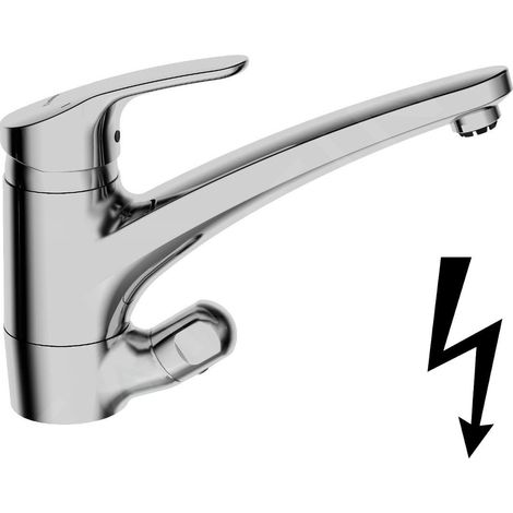Hansa 01211183 Robinet de cuisine avec clapet anti-retour HANSAMIX (1/2)