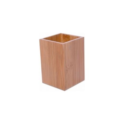 Gobelet et Porte brosse à dents en Bambou - TENDANCE (1/2)