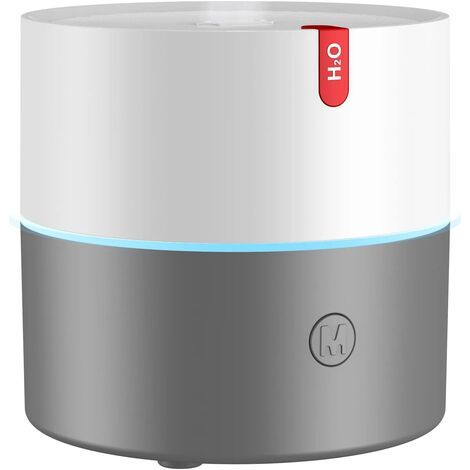 BUNTHAUS Diffuseur d'huiles Essentielles, 230 ml USB Diffuseurs pour Aromathérapie Parfumeur, Humidificateur Ambient avec 7 Couleurs LED pour Chambre de lit Maison Yoga Bureau (1/5)