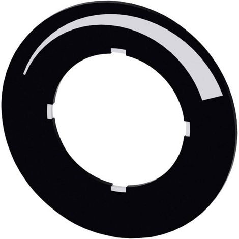 Siemens 3SU1900-0BG16-0RU0 3SU19000BG160RU0 Targa di denominazione rotondo (Ø) 40 mm Nero, Bianco 10 pz. (1/4)