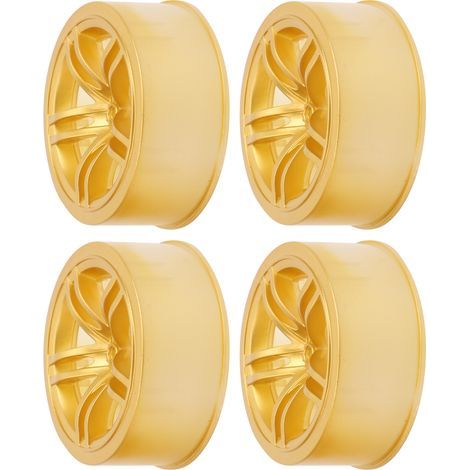 Jante de Rechange en Plastique pour Voiture RC 1/10, Compatible avec Modèles de Course sur Route (1/5)
