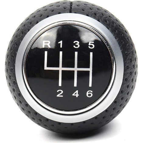 6 Speed Gear Shift Bouton 12mm Compatible avec Audi A1 A3 A4 A5 B6 B7 B8 A6 S4 8K A5 8T Q2 Q3 Q5 8R S Line Compatible avec Passat Golf MK4 Compatible avec Seat Leon Compatible avec Ibiza 6J (1/4)