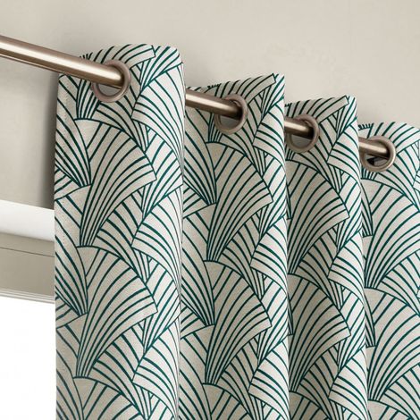Cortina de cerco, verde Ardeco l.135 x H.250 cm LINDER LINDER (1/4)