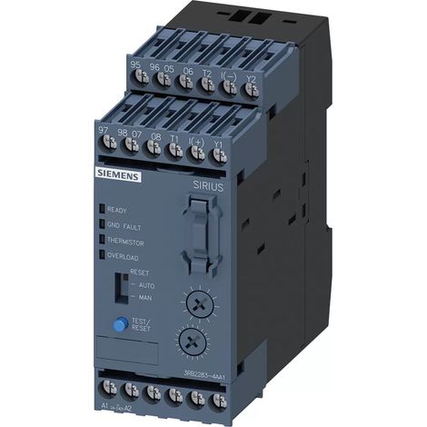 Siemens Indus.Sector Auswerteeinheit f. Motorvollschutz 3RB2283-4AA1 (1/2)
