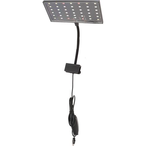 Lampe LED à clipser pour Aquarium, alimentée par USB, variable, 10 vitesses de luminosité, contrôle de synchronisation, pince pour Aquarium, pour la maison et l'intérieur (1/5)