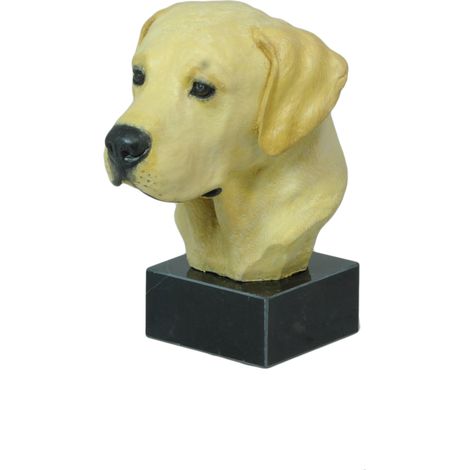 Labrador Retriever I - statuette peinte, figurine, réalisée par un artiste, marque Art-Dog (1/3)